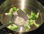 西兰花蛤蜊粥的做法图解4