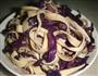 紫甘蓝炒千张的做法图解4