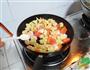 番茄菜花炒虾球的做法图解11