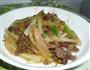 咸菜西芹炒牛肉的做法图解9
