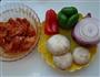 口蘑彩椒鸡腿披萨的做法图解7