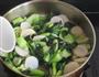 山药炒青菜的做法图解4