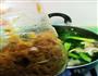 青菜菌菇牛筋汤面的做法图解9