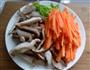 胡萝卜香菇炒肉丝的做法图解3