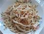 鸡丝韭菜花的做法图解4