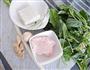 碧玉菠菜豆腐丸的做法图解1