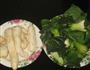 青菜煮芋头的做法图解1