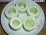 榨菜肉馅酿黄瓜的做法图解2