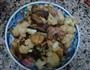 香菇花菜烩鸡肉的做法图解6