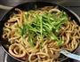 鱿鱼炒乌冬面的做法图解9