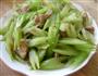 西芹炒肉的做法图解9