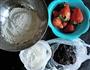草莓糯米团的做法图解1