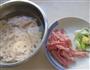 肉片炒莲藕的做法图解2