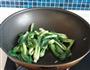 油菜炒虾皮的做法图解4