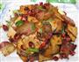 腊肉炒香干的做法图解4