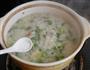 荠菜鸡肝糯米粥的做法图解8