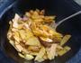 炒馒头条的做法图解4