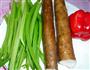 芹菜山药条的做法图解1
