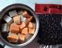 红豆芋艿甜汤的做法图解1