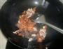 蒜苔炒鸭板肠的做法图解4