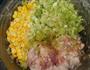 芹菜玉米馅饺子的做法图解3