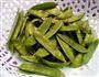 腊味荷兰豆的做法图解1