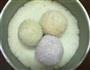 彩色糯米糍团的做法图解13