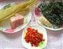 海带粉条炒肉末的做法图解1