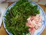 蕨菜炒肉的做法图解2