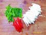 青椒蘑菇炒素肠的做法步骤1