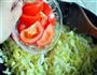 番茄鸡蛋炒卷心菜的做法图解8