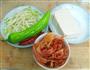 韩式辣白菜豆腐汤的做法图解1