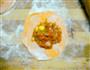 三色鸡腿菇猪肉饺的做法图解10