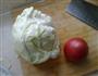 卷心菜柿子的做法图解1