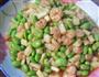 虾仁茭白炒毛豆的做法图解12