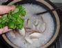 香菇鸡丝粥的做法图解8