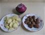 土豆烧肉丸的做法图解1