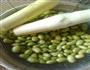 茭白毛豆的做法图解1