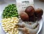 田园鲜虾粥的做法图解1