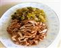 雪菜炒大肠的做法图解2