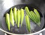 秋葵培根卷的做法图解2