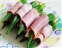 秋葵培根卷的做法图解5