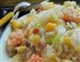 培根大虾玉米炒饭的做法图解11