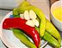 青椒炒鸡蛋的做法图解1