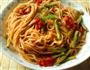 豆角番茄蒸面条的做法图解15