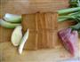 西芹茶干的做法图解1