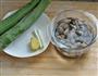 丝瓜炒花蛤的做法图解1