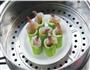 蒜茸丝瓜鲜虾盅的做法图解6