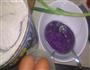紫甘蓝蛋饼套餐的做法图解1