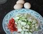 丝瓜丁炒蛋的做法图解2